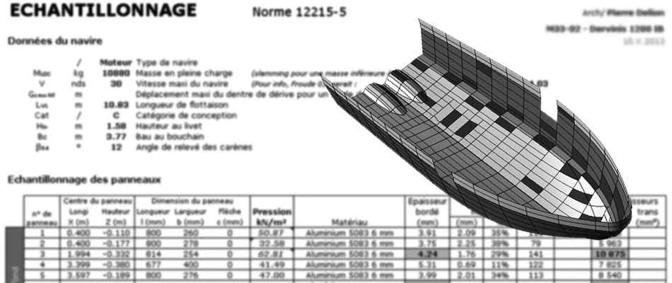Pierre Delion/ Architecture Navale - Compétences